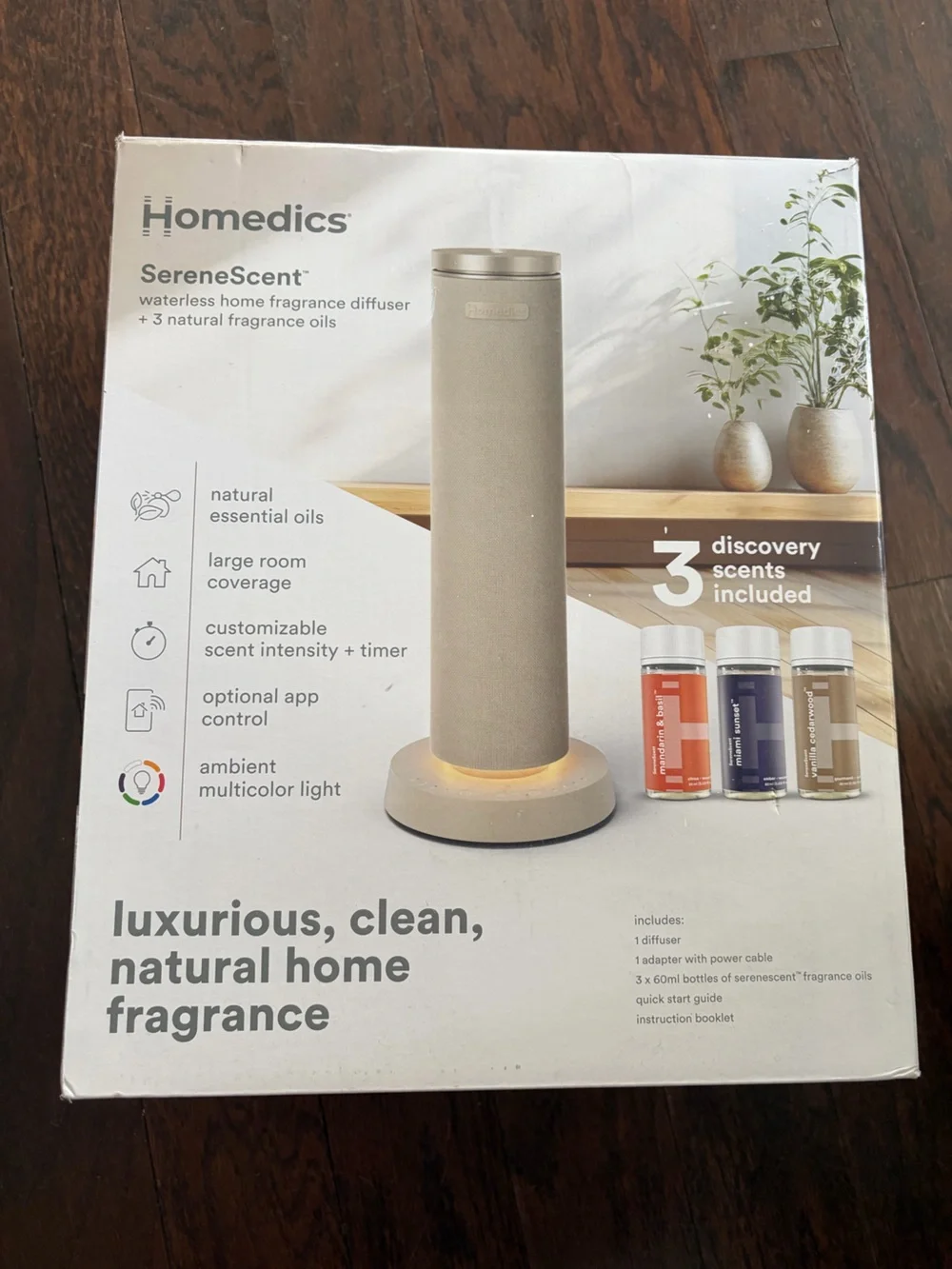 Homedics Waterless Aroma Diffuser